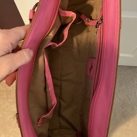 Pink Monsac long zipper purse - Picture 8 of 11